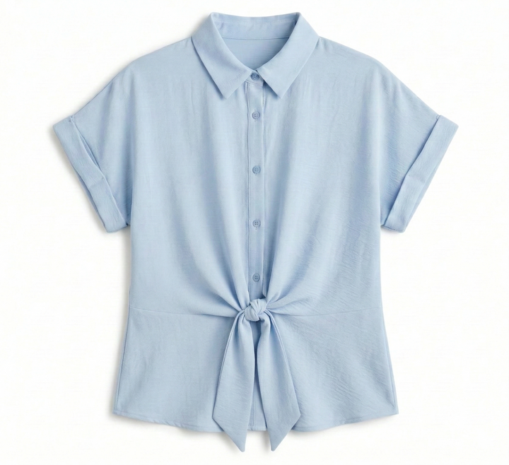 The Coastal Knot Blouse