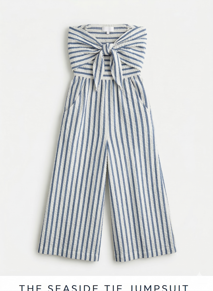 The Seaside Tie Jumpsuit