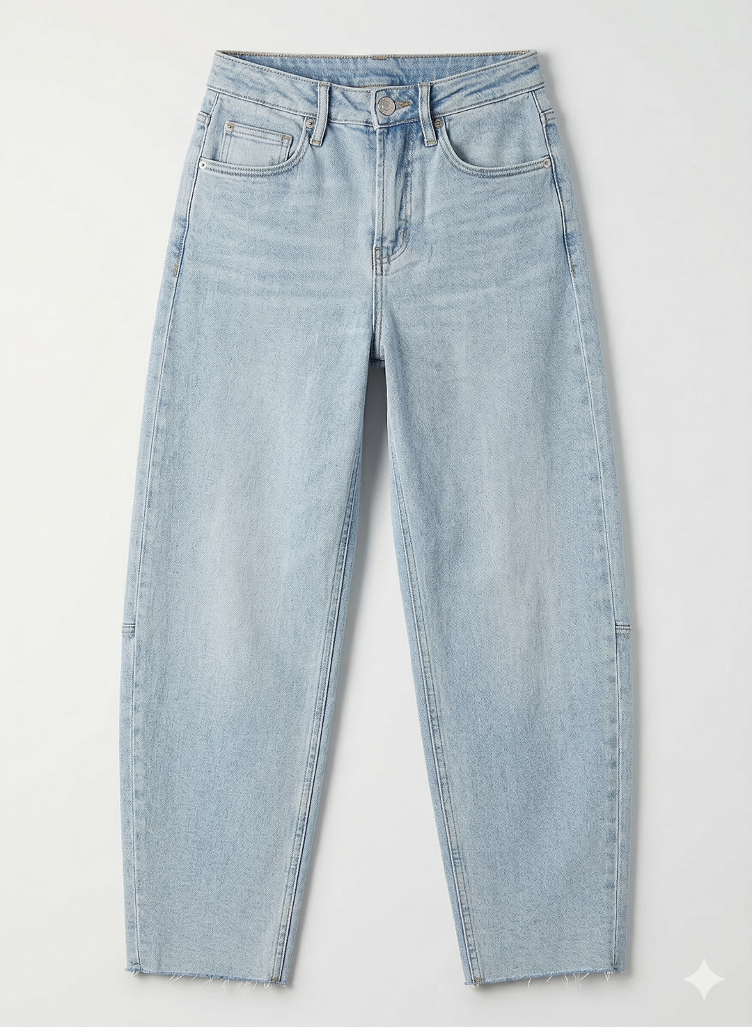 The Curve Appeal Barrel Jeans