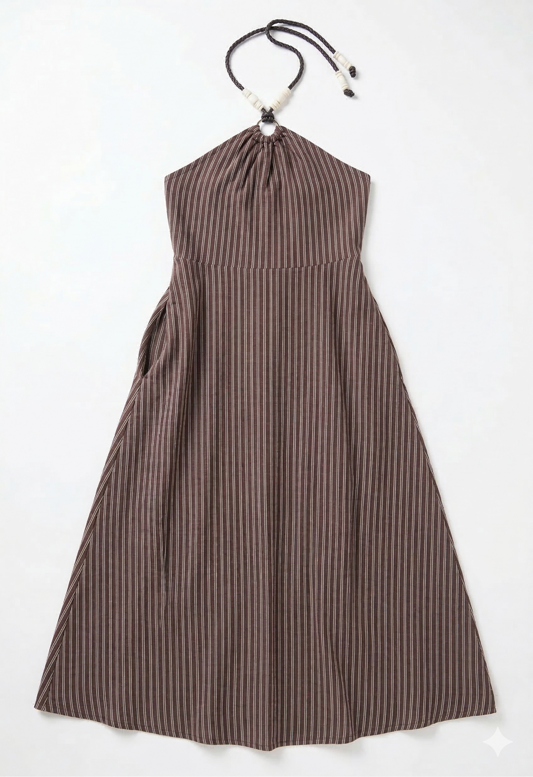 The Golden Hour Halter Dress