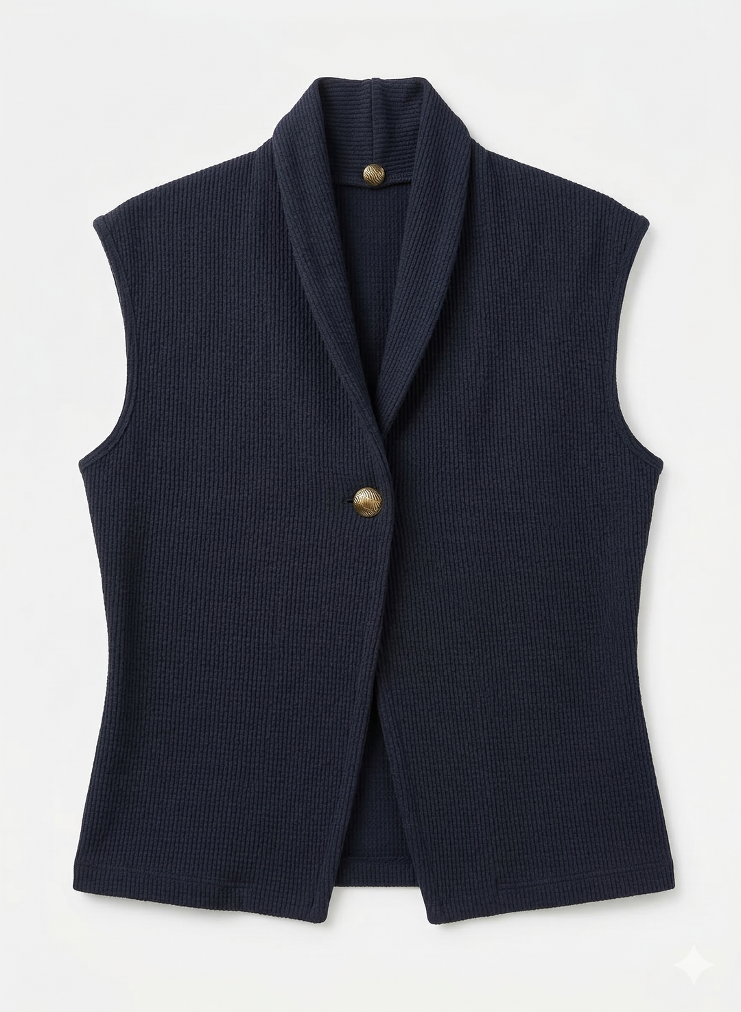 The Refined Drape Vest