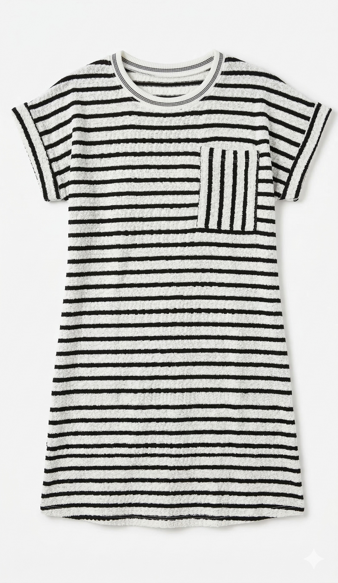 The Weekend Texture Tee Dress