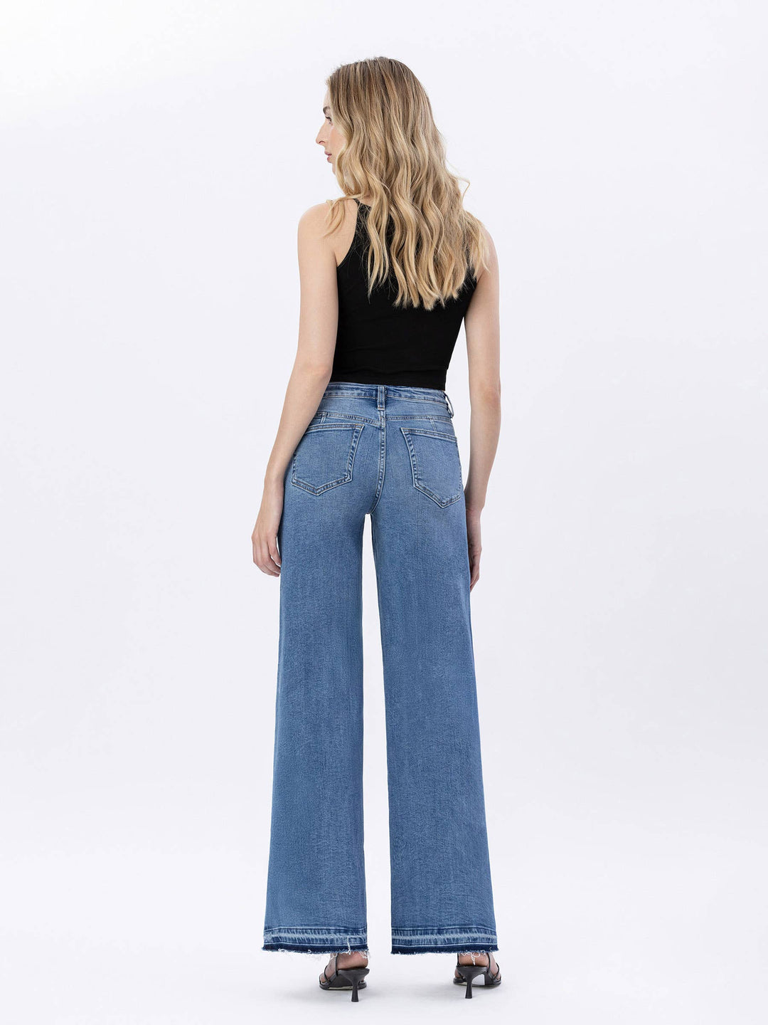 Jamie HR Wide Leg Jeans