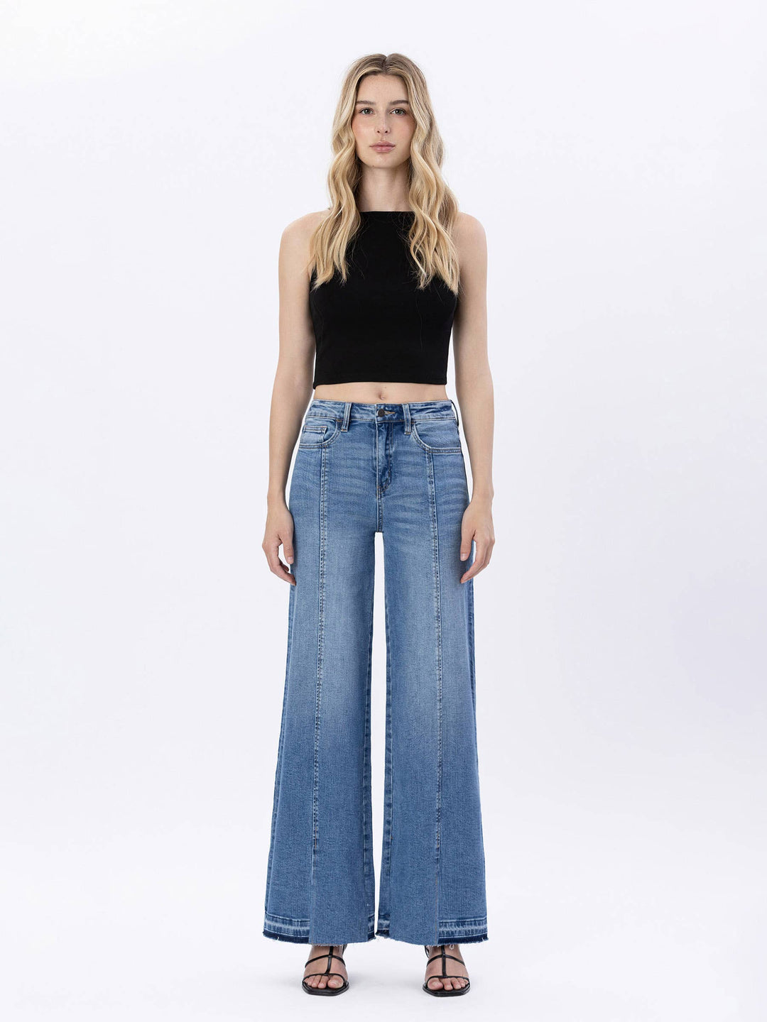 Jamie HR Wide Leg Jeans