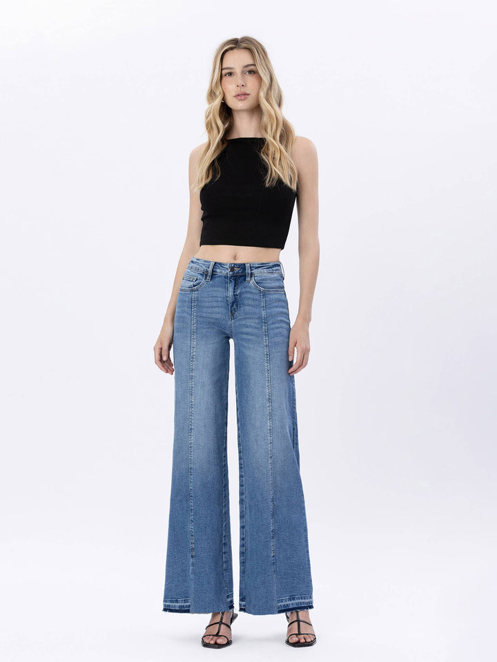 Jamie HR Wide Leg Jeans