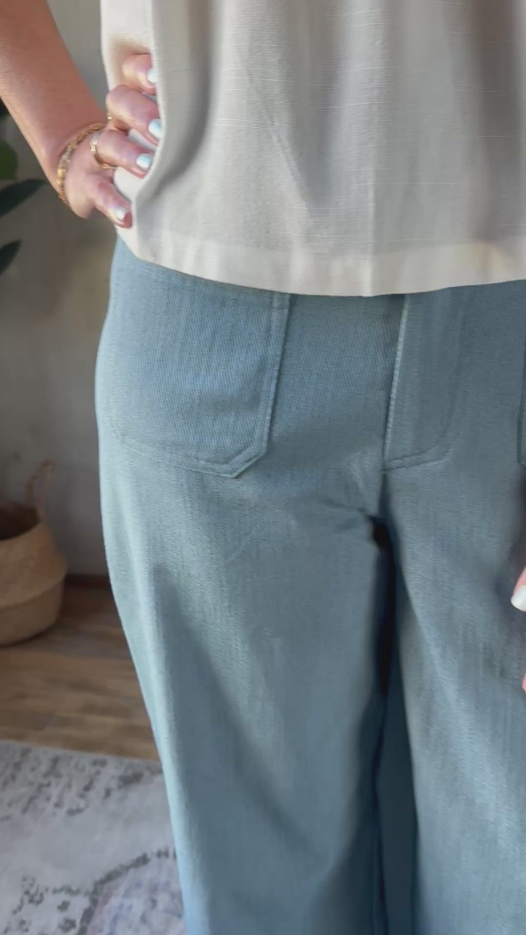 The Skyline Wide Leg Jeans