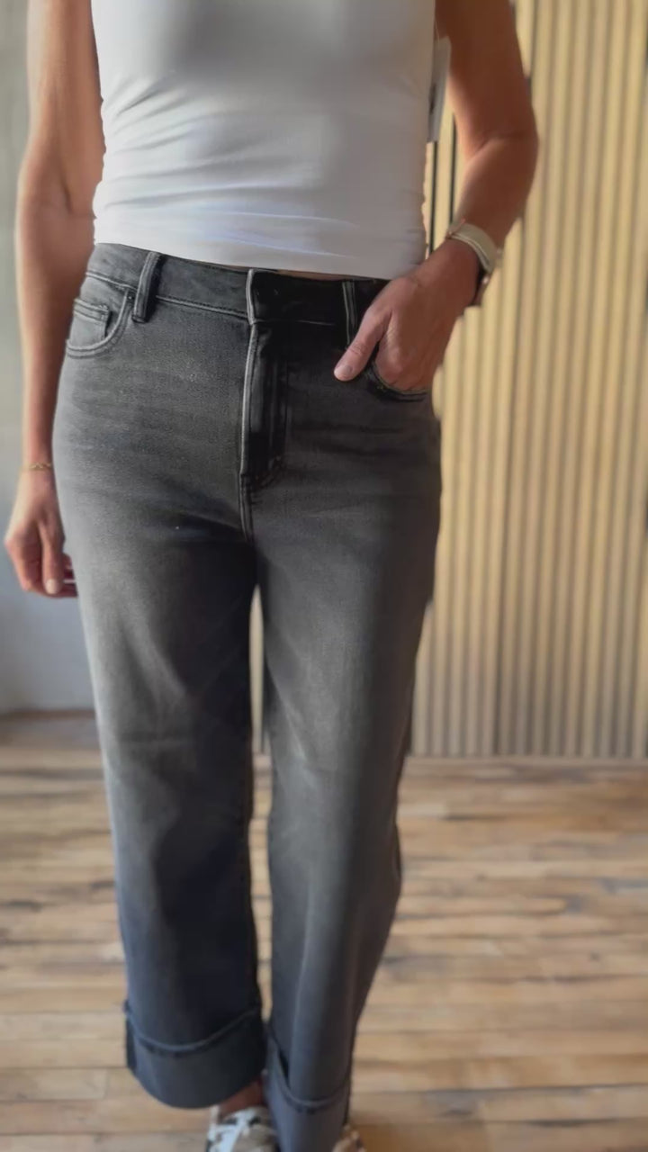 Colette Cuffed Straight Jean