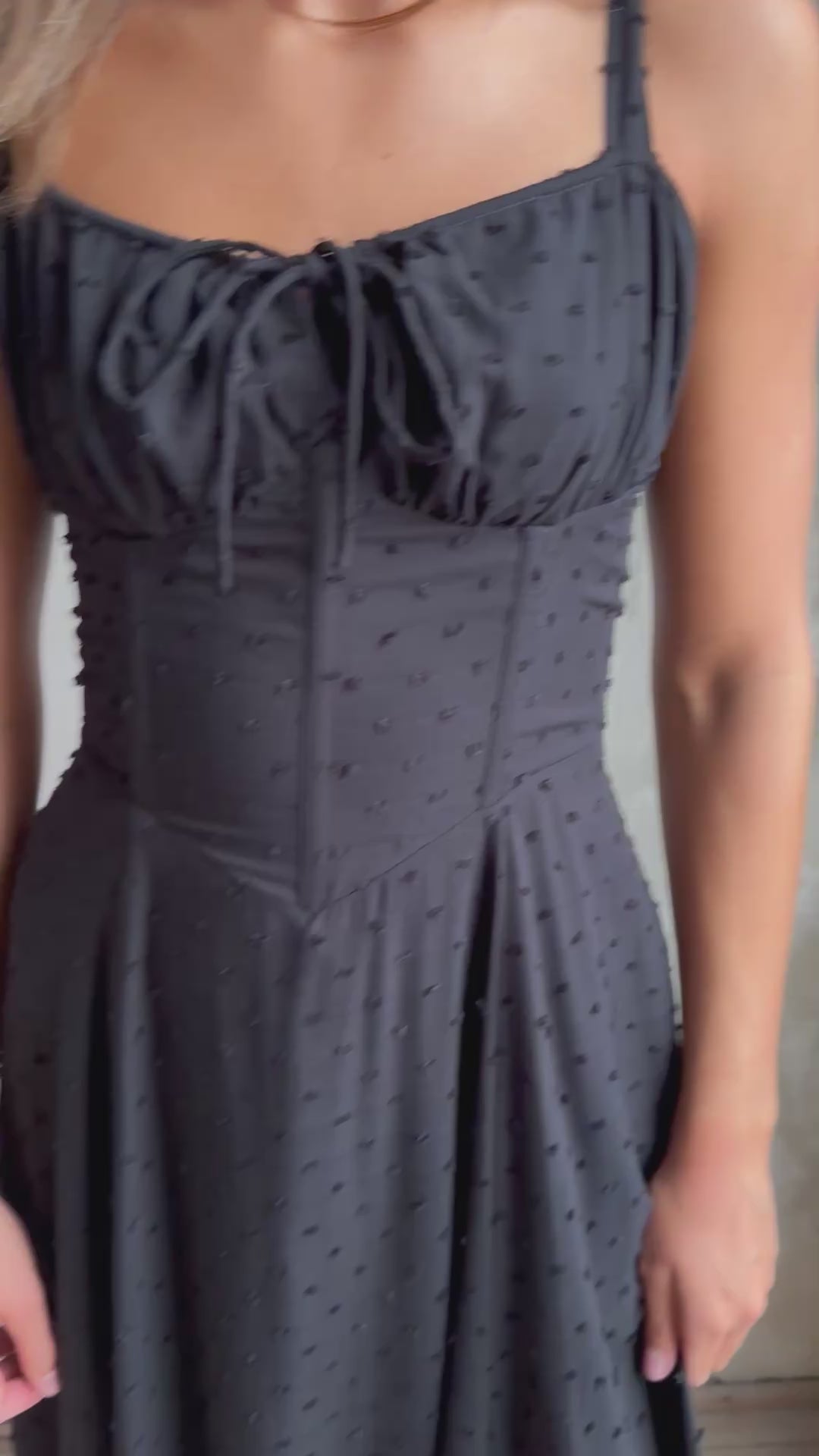 The Midnight Form Dress