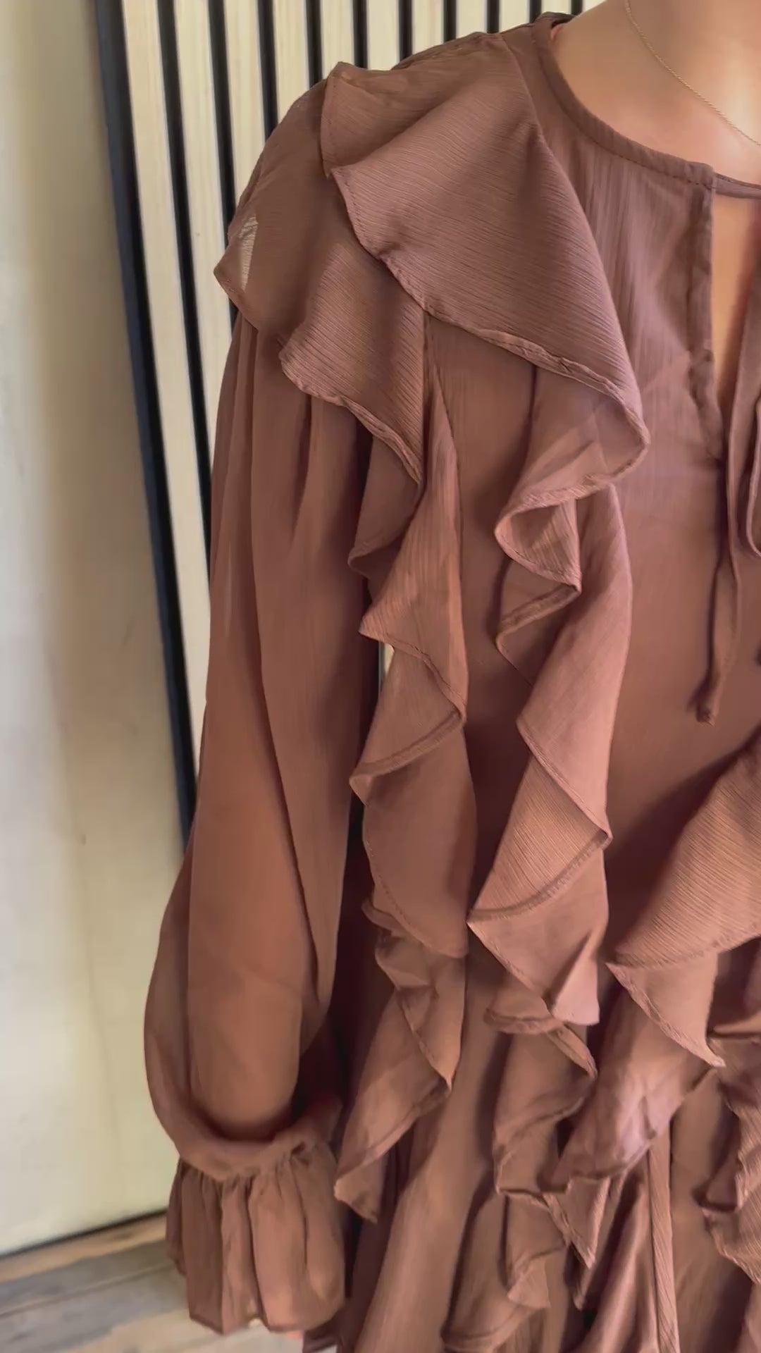 Gretta Ruffled Dress