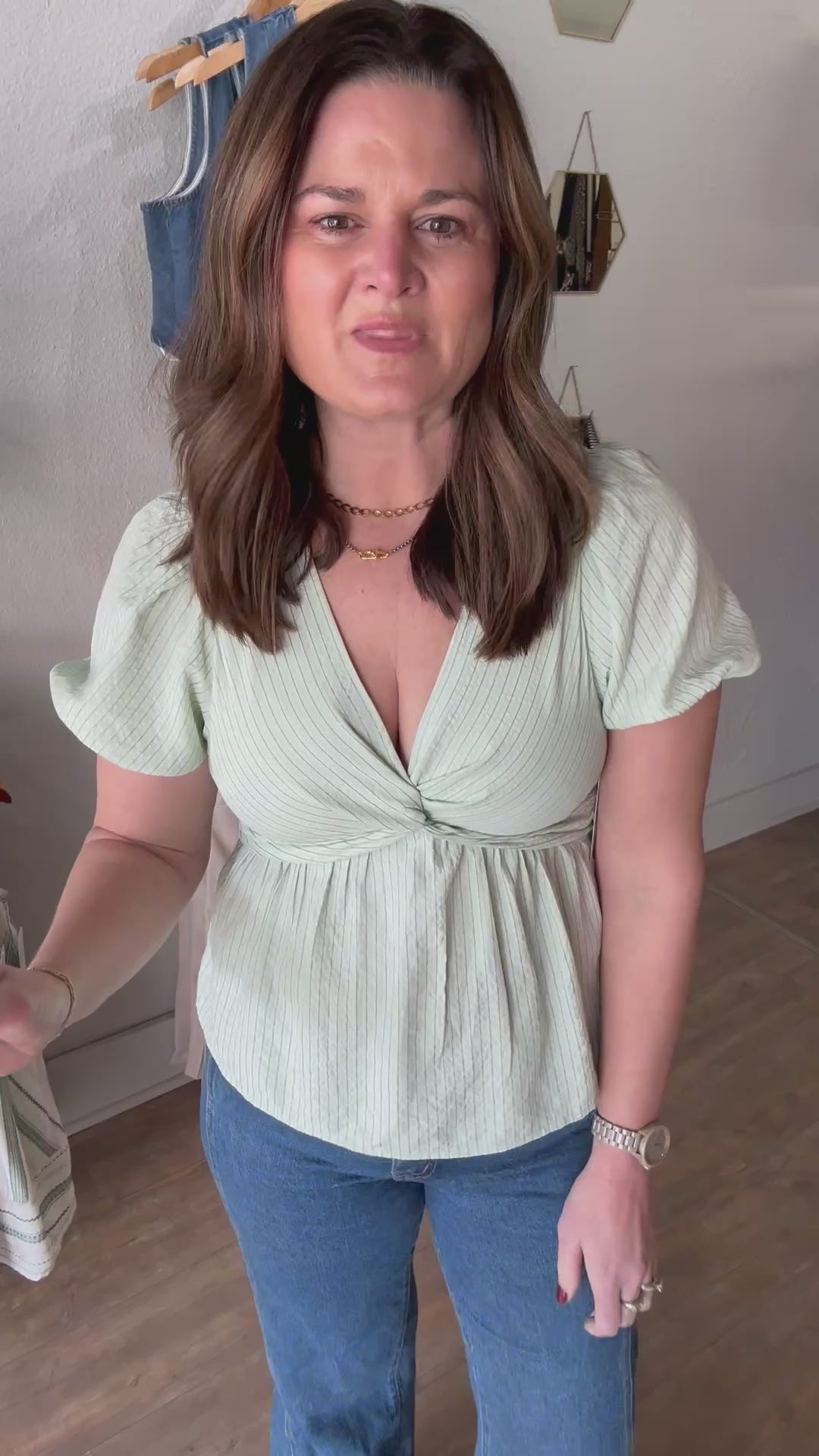 The Twisted Charm Blouse