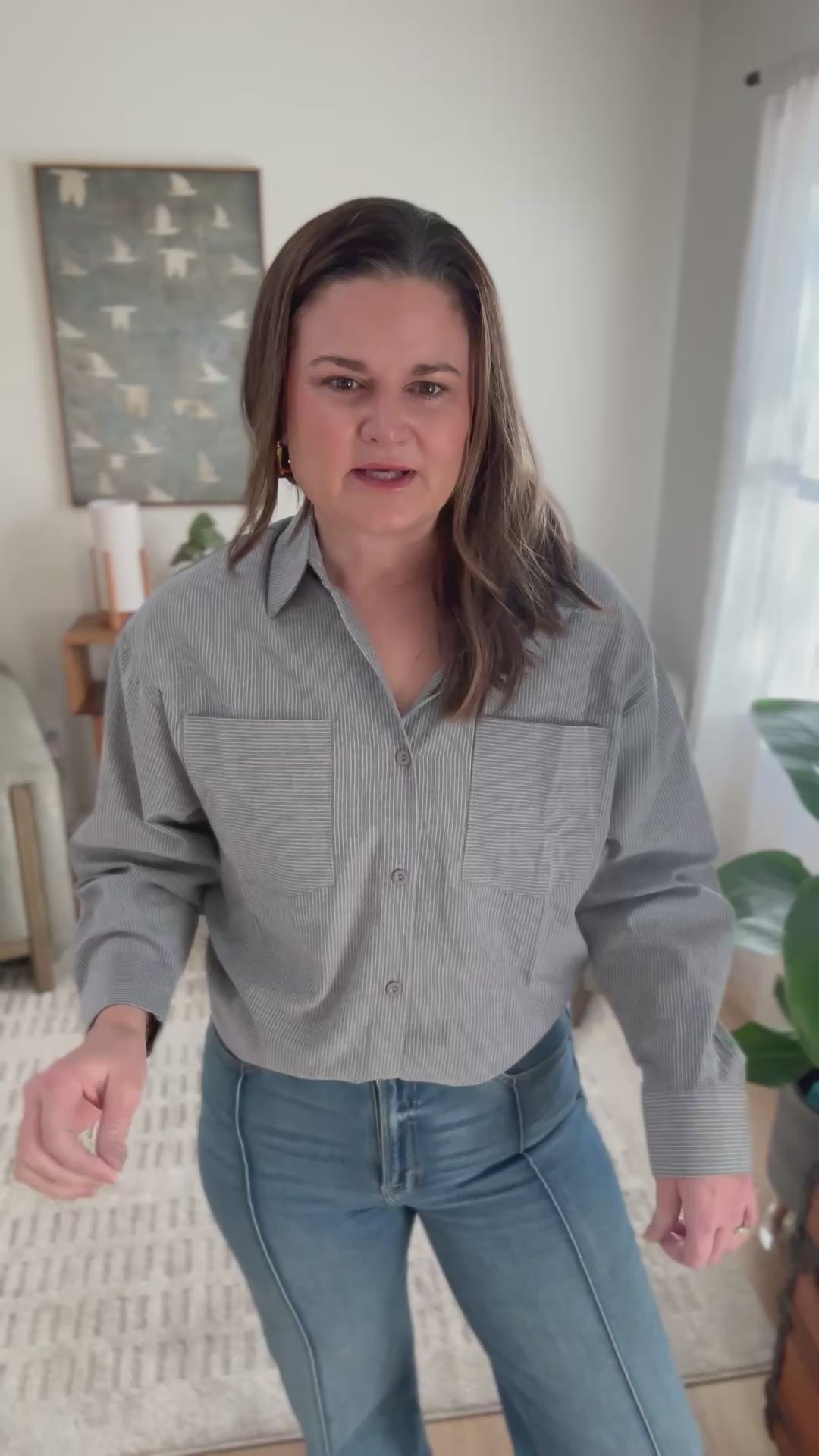 The Isla Buttondown Top