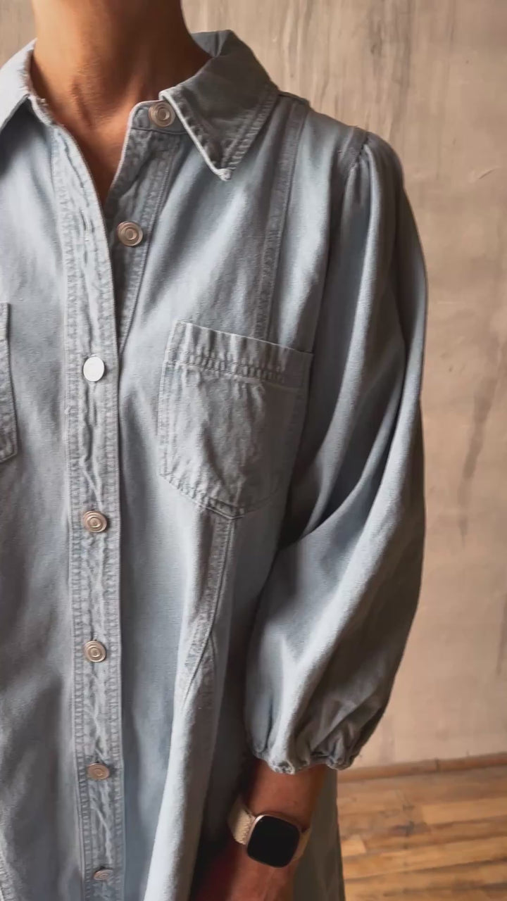 Carper Denim Dress