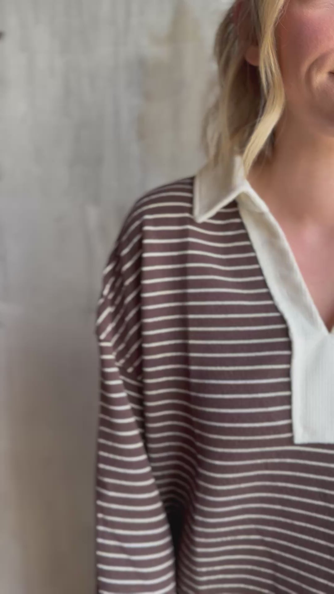 Norah Striped Top