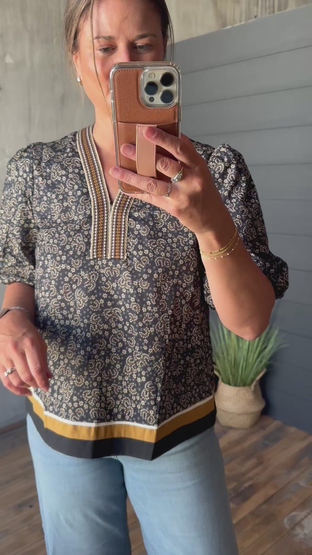 Campbell Printed Top