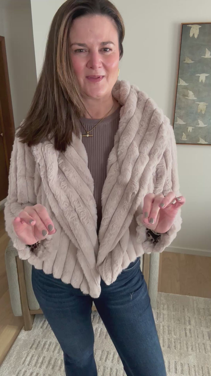 Charity Faux Fur Jacket