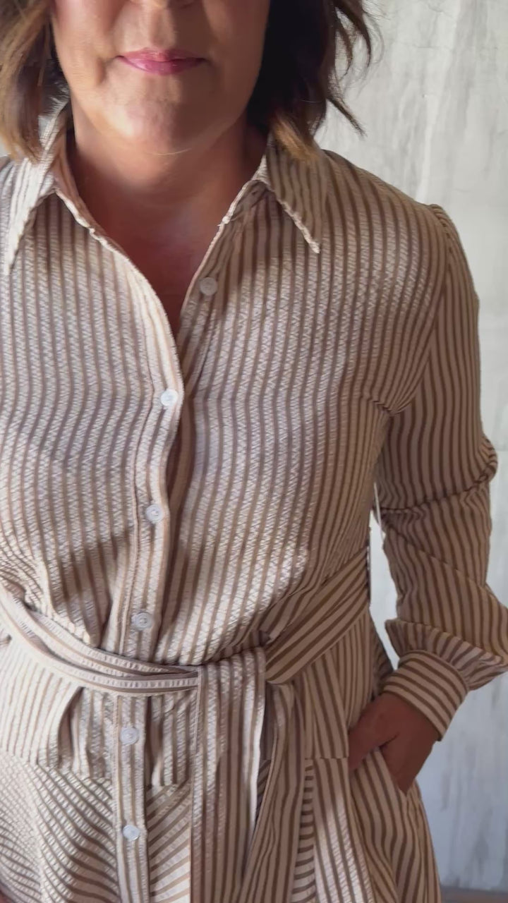 Kip Stripe Dress