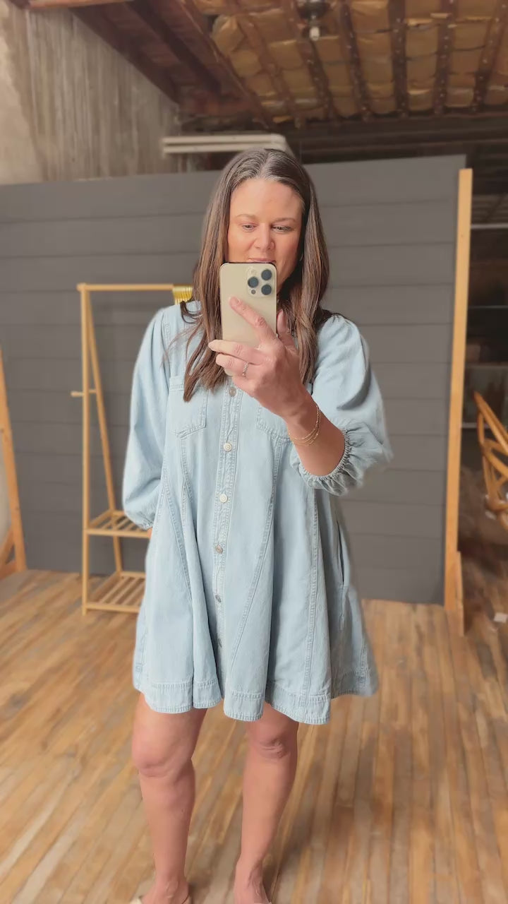 Carper Denim Dress