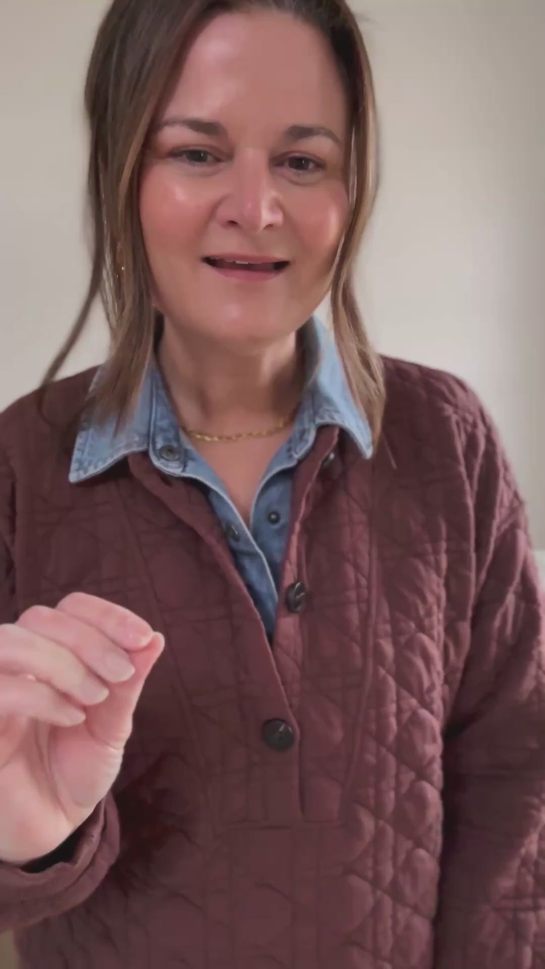 Mitchell Quilted Sweatshirt