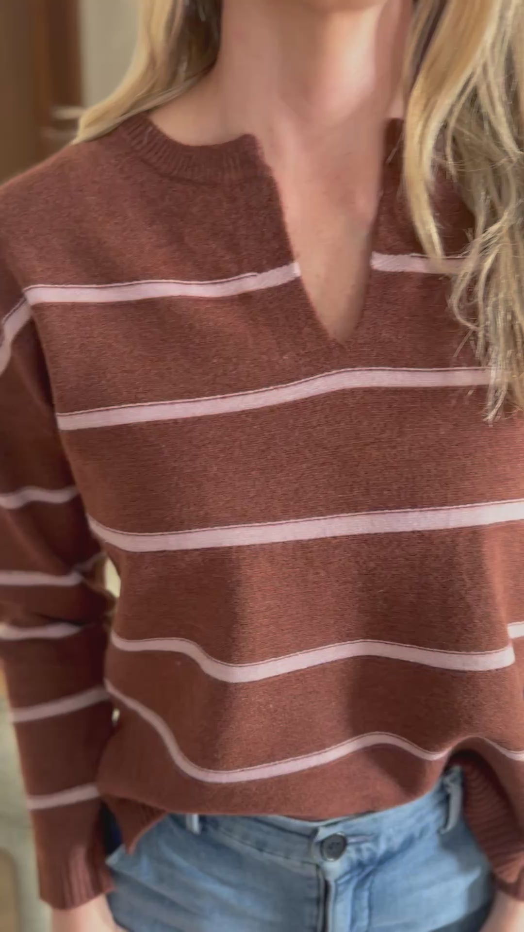 Vivian Stripe Sweater