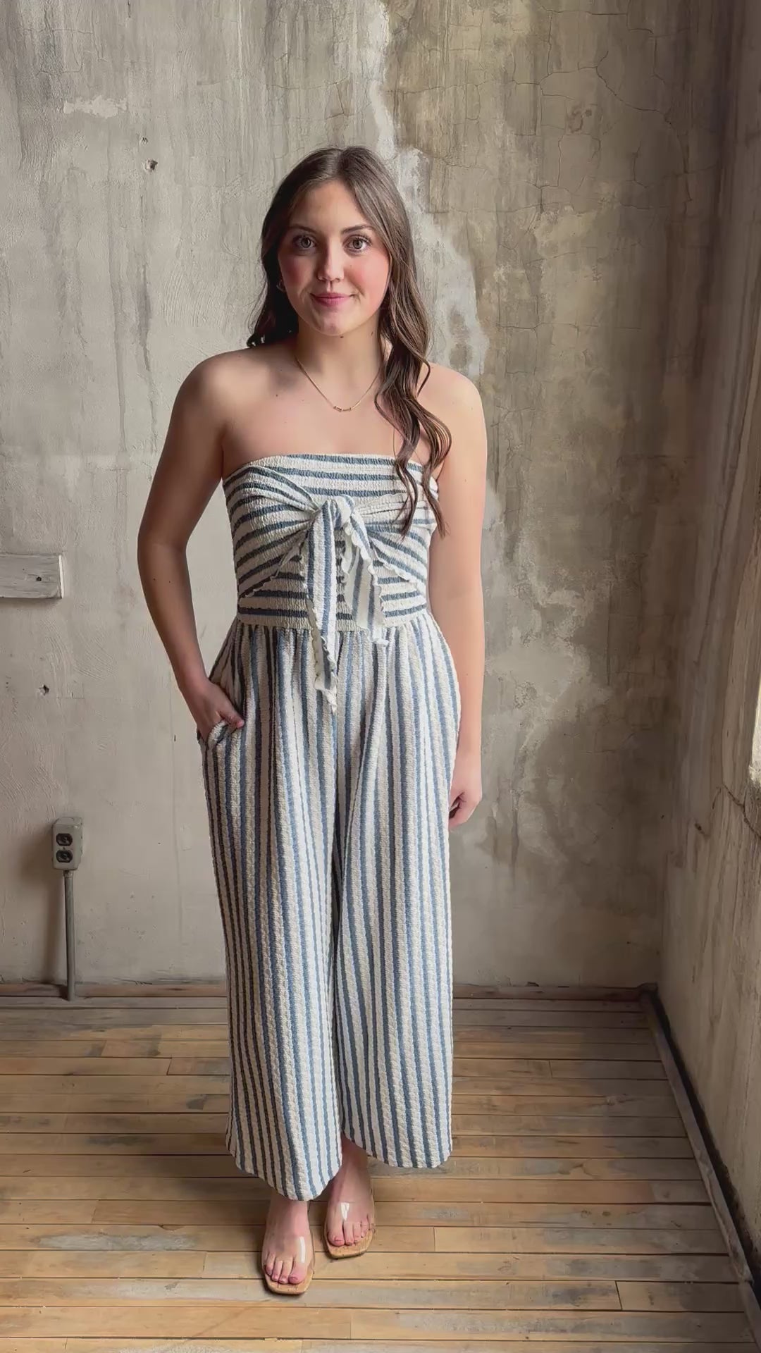The Seaside Tie Jumpsuit
