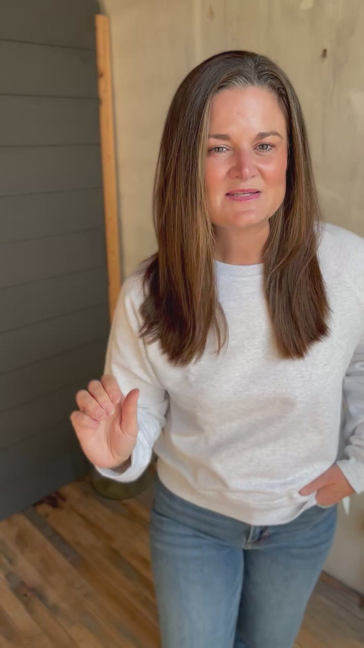 Sylvie Cropped Sweatshirt