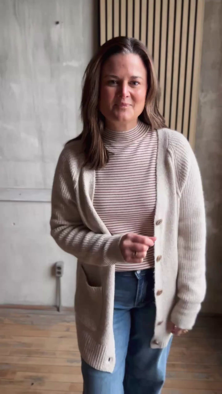 Ella Raglan Sleeve Cardigan