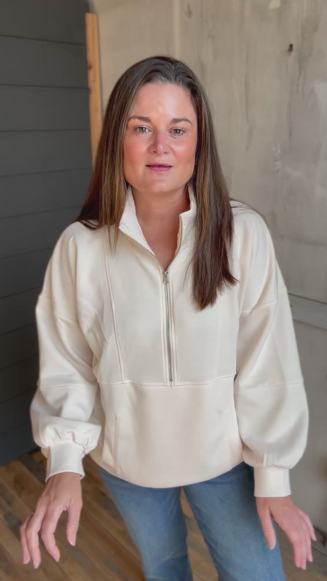 Drop Shoulder Pocket Top