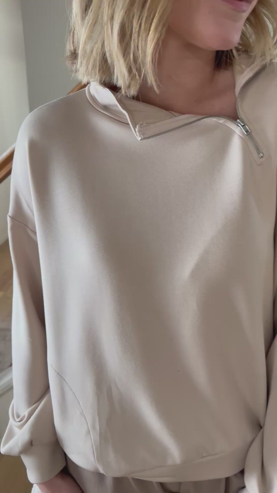 Definitely You Zip Pullover