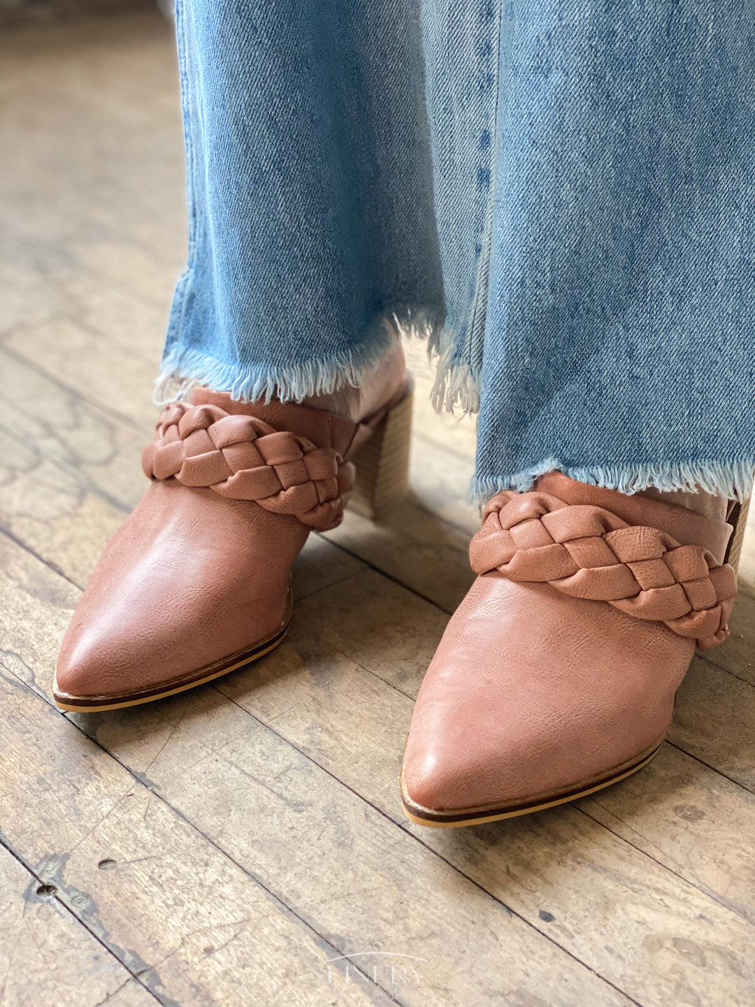 Stephanie Braided Mules