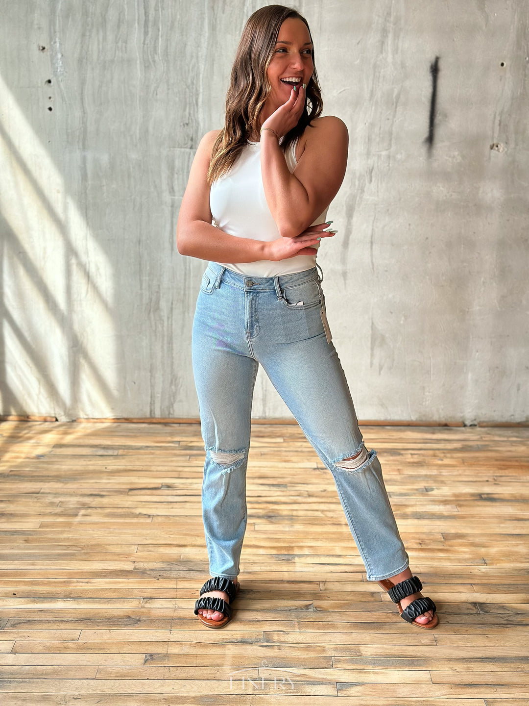 Tracey Straight Leg Jeans